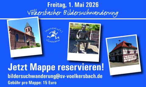 Am 1. Mai wieder wandern